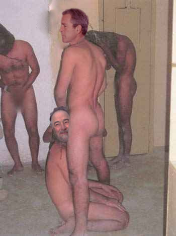 (Would Michael Savage REALLY consider this pic not to be torture? Well, maybe. Perhaps Bush told him it's how you get into Skull and Bones)