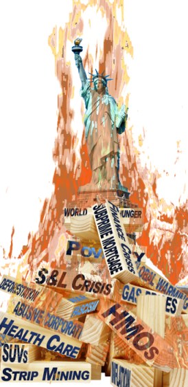 (Almost all of what "evil capitalists" are blamed for is actually caused by socialism)