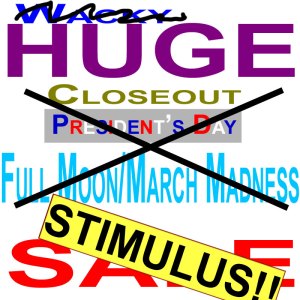 (caption: Buying stuff on closeout from a bankrupt company helps the economy far more than a government check)