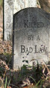 It is a far greater crime when the government causes a death, because it is using supposedly legitimate authority to do so